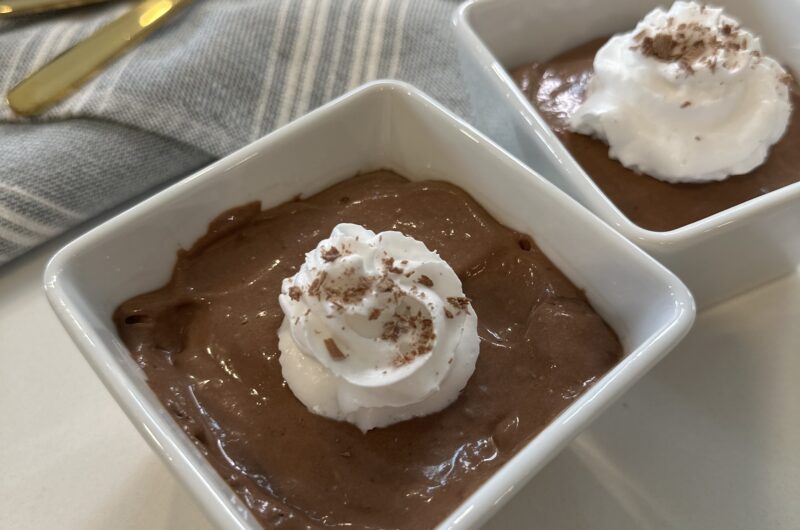 High Protein Vegan Chocolate Pudding