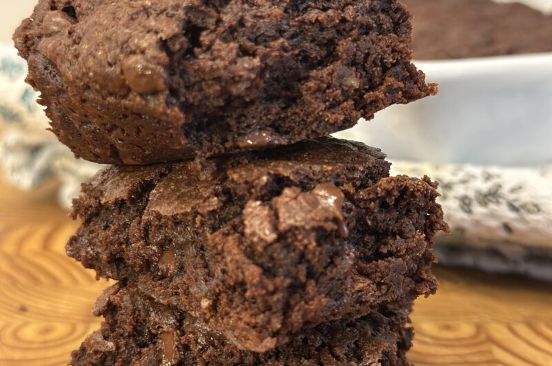 Vegan Brownies- with a hint of coffee