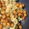 Vegan Caesar Pasta Salad with Fried Capers