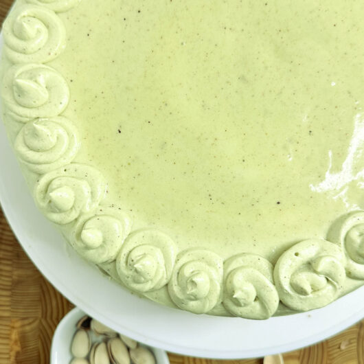 Vegan Pistachio Cake