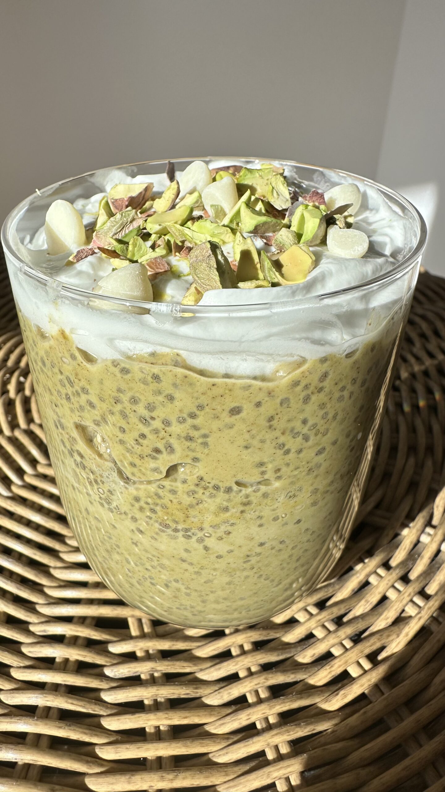 Pistachio Chia Seed Pudding